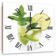 Настенные часы, Время мохито, 60x60см цена и информация | Часы | 220.lv