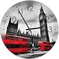 Sienas pulkstenis,Londonas centrā, 60x60cm cena un informācija | Pulksteņi | 220.lv