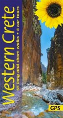 Western Crete Sunflower Walking Guide: 55 long and short walks, 8 car tours cena un informācija | Ceļojumu apraksti, ceļveži | 220.lv