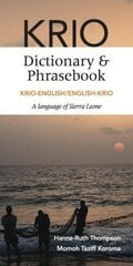 Krio-English/English-Krio Dictionary & Phrasebook цена и информация | Пособия по изучению иностранных языков | 220.lv