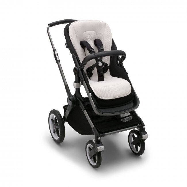 Bugaboo Dual Comfort sēdekļa ieliktnis ratiem, Fresh White cena un informācija | Aksesuāri bērnu ratiem | 220.lv