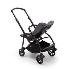 Bugaboo Bee 6 rāmis ar sēdekļa daļu, Black/Grey-Grey Melange cena un informācija | Bērnu rati | 220.lv