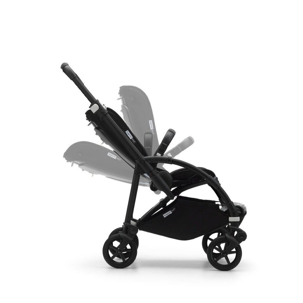 Bugaboo Bee 6 rāmis ar sēdekļa daļu, Black/Black-Black cena un informācija | Bērnu rati | 220.lv