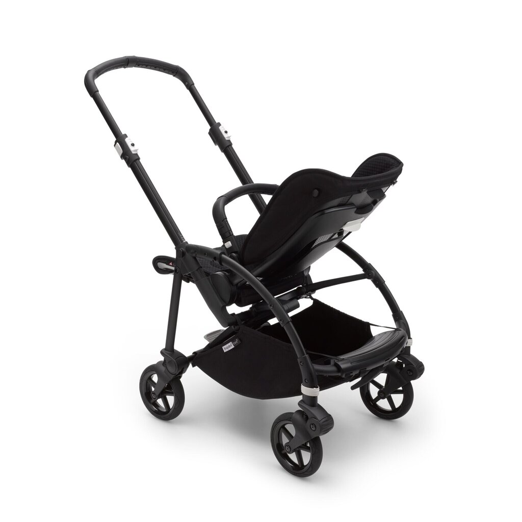 Bugaboo Bee 6 rāmis ar sēdekļa daļu, Black/Black-Black cena un informācija | Bērnu rati | 220.lv