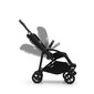 Bugaboo Bee 6 rāmis ar sēdekļa daļu, Alu/Black-Black cena un informācija | Bērnu rati | 220.lv