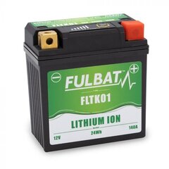 Аккумулятор Fulbat FLTK01, 24,0 Втч 120 А EN 12В цена и информация | Мото аккумуляторы | 220.lv