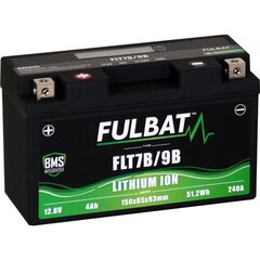 Akumulators Fulbat FLT7B/9B, 51.2Wh 240 A EN 12V cena un informācija | Moto akumulatori | 220.lv