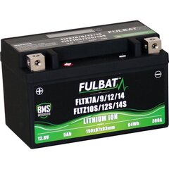 Akumulators Fulbat FLTX7A/9/12/14FLTZ10S/12S/14S, 64.0Wh 300 A EN 12V цена и информация | Мото аккумуляторы | 220.lv
