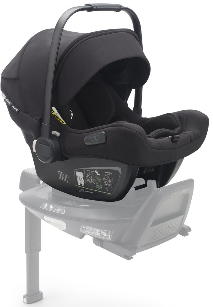 Bugaboo Turtle Air by Nuna autokrēsliņš, Black cena un informācija | Autokrēsliņi | 220.lv