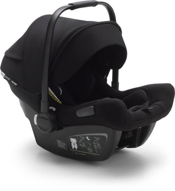 Bugaboo Turtle Air by Nuna autokrēsliņš, Black цена и информация | Autokrēsliņi | 220.lv