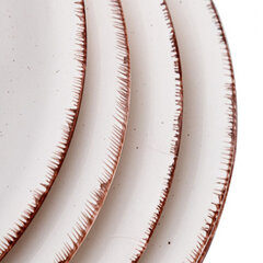 Bigbuy Home Māla trauki Keramika 18 Daudzums cena un informācija | Trauki, šķīvji, pusdienu servīzes | 220.lv