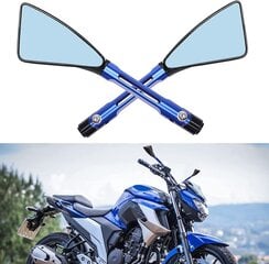 DREAMIZER мотоциклетное зеркало, треугольное боковое зеркало мотоцикла для R1 R6 FZ6 FZ1 MT03 MT07 MT09 Z750 Z800 Z900 Z1000, синий цена и информация | Авто принадлежности | 220.lv