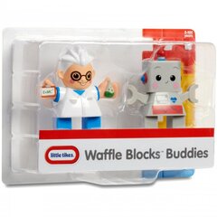 Little Tikes 2 Figurki Naukowiec i Robot Klocki Wafle цена и информация | Конструктор автомобилей игрушки для мальчиков | 220.lv