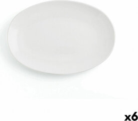 Ariane Pasniegšanas Plate Ariane Coupe Ovāls Keramika Balts (Ø 32 cm) (6 gb.) cena un informācija | Trauki, šķīvji, pusdienu servīzes | 220.lv