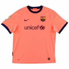 Футболка для футбола Nike Futbol Club Barcelona 10-11 Away (Third Kit) Replica цена и информация | Футбольная форма и другие товары | 220.lv