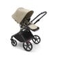 Bugaboo Fox Cub universālie rati, Black/Desert Beige-Desert Beige цена и информация | Bērnu rati | 220.lv