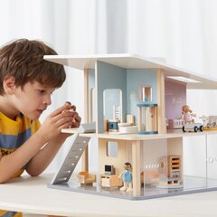 Деревянный кукольный домик VIGA PolarB цена и информация | Игрушки для девочек | 220.lv