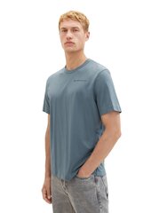 Tom Tailor vīriešu krekls, pelēks-zils cena un informācija | Vīriešu T-krekli | 220.lv