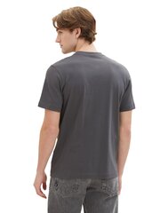Мужская футболка Tom Tailor, темно-серый цвет цена и информация | Мужские футболки | 220.lv