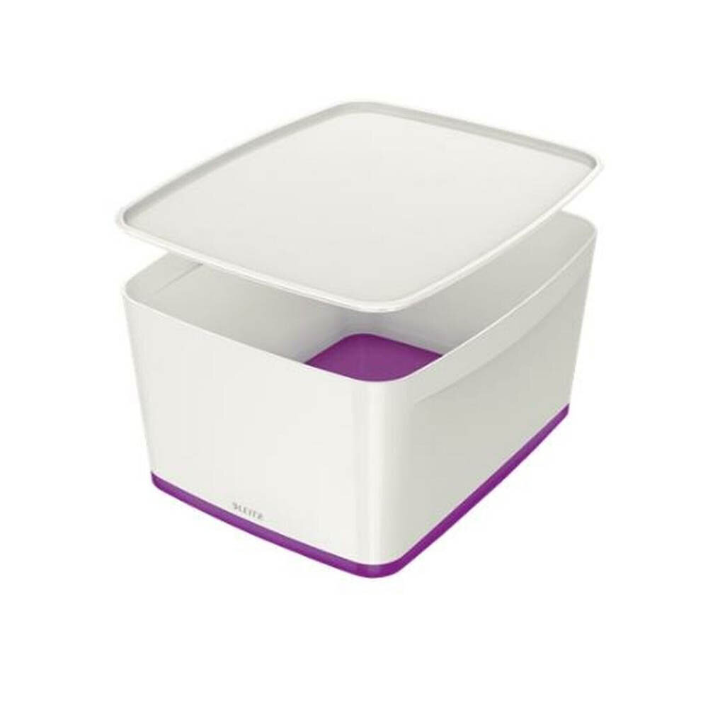 Uzglabāšanas kaste Leitz MyBox WOW (31,8 x 19,8 x 38,5 cm) cena un informācija | Veļas grozi un mantu uzglabāšanas kastes | 220.lv