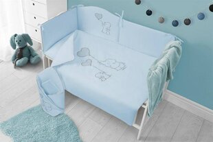 Sešu daļu gultasveļas komplekts 120x90 40x60 cena un informācija | Bērnu gultas veļa | 220.lv