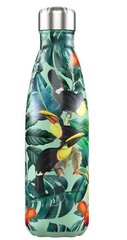 Chilly's termoss dzērienu pudelei, Emma Bridgewater Toucan, 500 ml cena un informācija | Termosi, termokrūzes | 220.lv