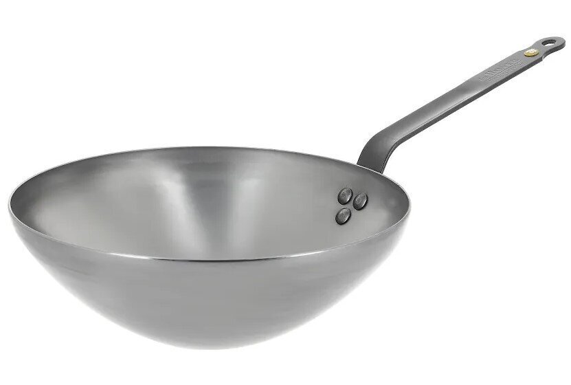 De Buyer Mineral B Element wok panna, 40 cm cena un informācija | Pannas | 220.lv