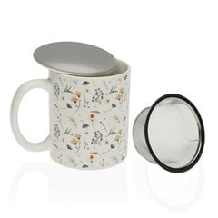 Чашка с заварочным фильтром Versa Lili, керамика цена и информация | Стаканы, фужеры, кувшины | 220.lv