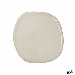 Šķīvis Bidasoa Ikonic (26,5 x 25,7 x 1,5 cm) (4 gab.) cena un informācija | Trauki, šķīvji, pusdienu servīzes | 220.lv