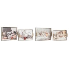 Paplāšu komplekts DKD Home Decor (2 gab.) (40 x 30 x 6 cm) цена и информация | Кухонные принадлежности | 220.lv