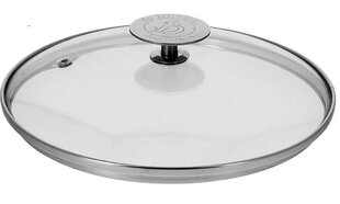 De Buyer Milady стеклянная крышка для глубоких сковородок и кастрюль, 28 см цена и информация | Cковородки | 220.lv
