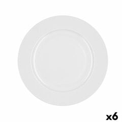 Šķīvis Bidasoa Glacial (25 cm) (6 gab.) cena un informācija | Trauki, šķīvji, pusdienu servīzes | 220.lv