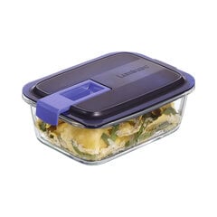 Hermētiska pusdienu kastīte Luminarc Easy Box (820 ml) cena un informācija | Trauki pārtikas uzglabāšanai | 220.lv