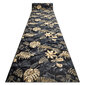 Neslīdošs paklājs MONSTERA Lapas, zelts 67 cm цена и информация | Paklāji | 220.lv