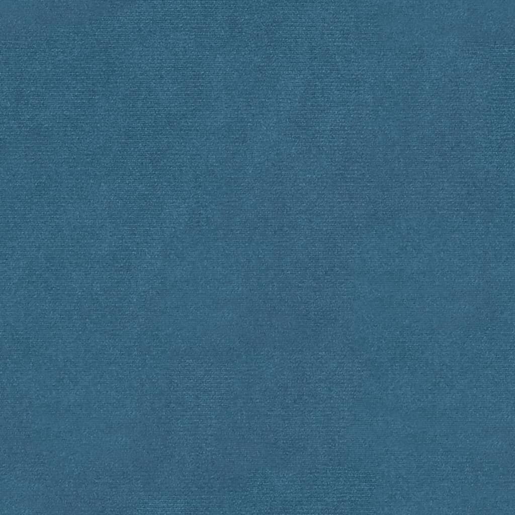 vidaXL sols, 110x45x60 cm, zils samts цена и информация | Apavu skapji, apavu plaukti, priekšnama soliņi | 220.lv