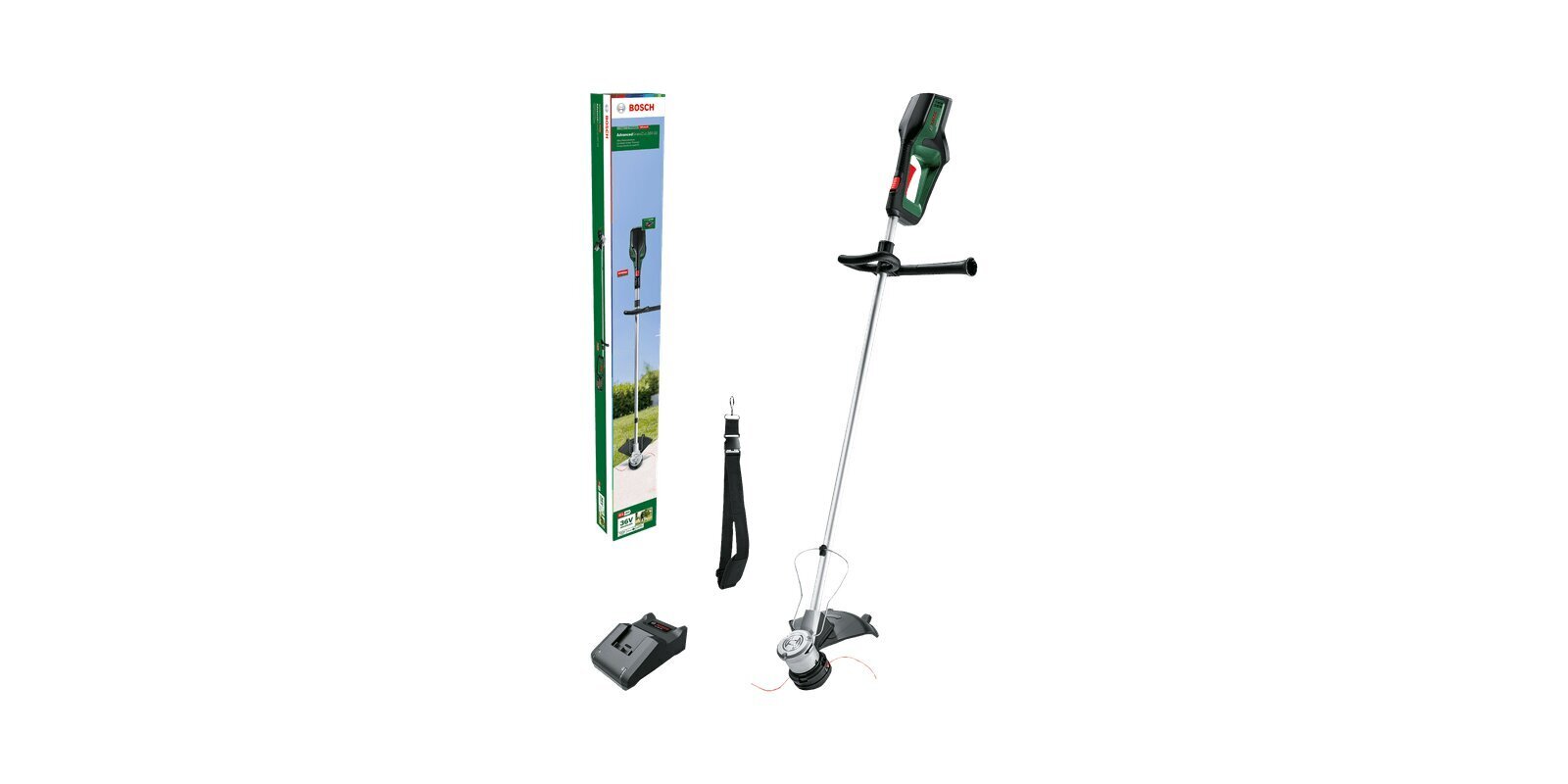 Akumulatora trimmeris Bosch Advanced GrassCut 36V-33 cena un informācija | Trimmeri, krūmgrieži | 220.lv