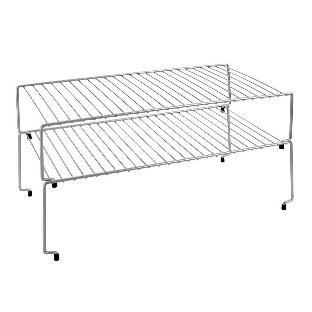 Planken Metaltex Sky Virtuve Saliekams Metāls 2 Daudzums (48 x 33 x 24 cm) цена и информация | Virtuves piederumi | 220.lv