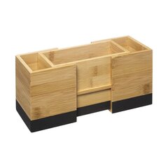 Daudzfunkcionāls organizators 5five Noir Kitchen (18 x 12 x 10 cm) цена и информация | Ящики для вещей | 220.lv