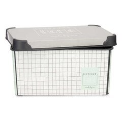 Контейнер для хранения Home Пластик 5 L (19 x 13,5 x 29 cm) цена и информация | Ящики для вещей | 220.lv