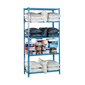 Plaukti Simon Rack Maderclick Plus 5/500 750 kg Metāls 5 Planken skaidu plātnes (200 x 100 x 50 cm) cena un informācija | Plaukti | 220.lv