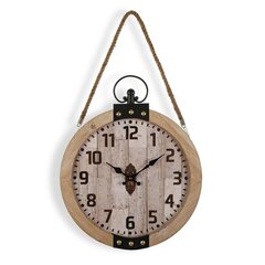 Versa o CLOCK  MDF (40 x 6,5 x 47 cm) цена и информация | Часы | 220.lv