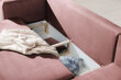 Stūra dīvāns NORE Dalia Nube 24, labās puses, rozā cena un informācija | Stūra dīvāni | 220.lv