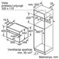 Bosch CMG633BS1 iebūvējamā elektriskā cepeškrāsns, 45l, nerūsējošā tērauda цена и информация | Cepeškrāsnis | 220.lv