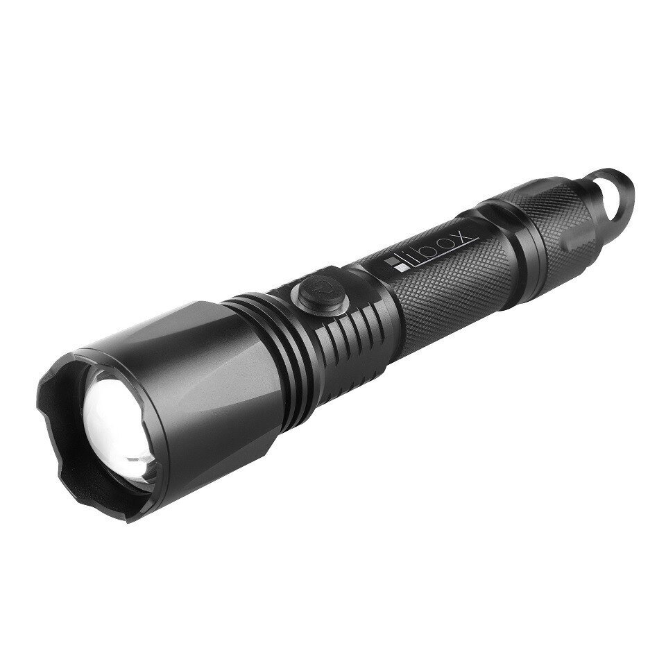 Libox LB0109 melns rokas lukturītis LED cena un informācija | Lukturi | 220.lv