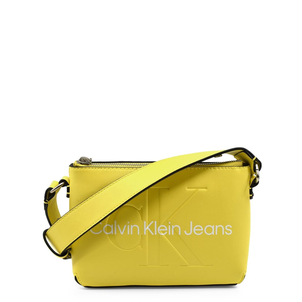 Calvin Klein Jeans sieviešu zaļa soma pār plecu Sculpted camera pouch mono цена и информация | Sieviešu somas | 220.lv