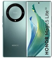 Honor Magic5 Lite 5G 6/128GB Emerald Green 5109AMAC cena un informācija | Mobilie telefoni | 220.lv