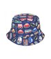 Panamas cepure bērniem 340013 01, tumši zils/dzeltens 340013*01-52/54 cena un informācija | Cepures, cimdi, šalles zēniem | 220.lv