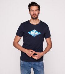 Lee Cooper vīriešu T-krekls 4022*01, tumši zils 5904347350246 цена и информация | Мужские футболки | 220.lv