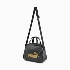 Женская сумка через плечо Puma 079484*01, черная/золотая цена и информация | Женские сумки | 220.lv