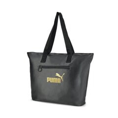 Женская сумка-шоппер Puma 079485*01, черная/золотая цена и информация | Куинн | 220.lv